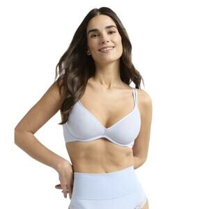 Joyspun Women's Scoop Spacer Bra, Size 34B Blue Magic NEW WITH TAGS